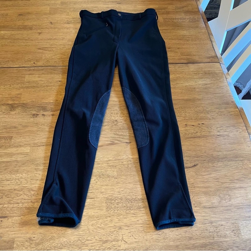 Black Women's Riding Breeches - Comfortable Stretch Fit